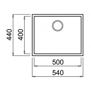 Elleci Quadra 105 Undermount Bianco花崗岩石廚房枱底鋅盆| A+Home優越家